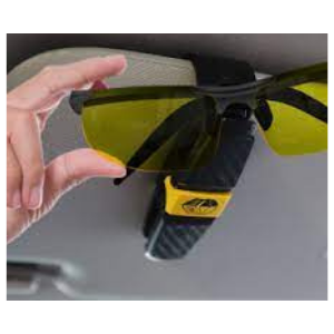 How to fix sunglass holder in car