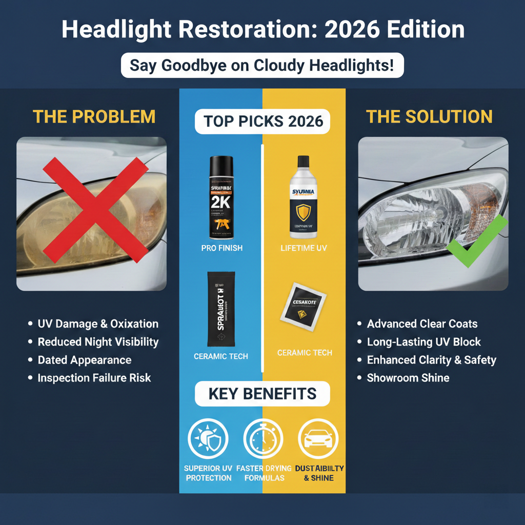 best clear coat for headlights 2026